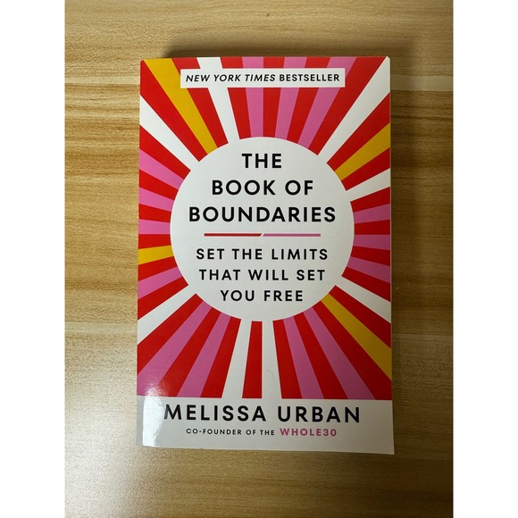 The Book of Boundaries Melissa Urban NEW YORK TIMES Bestseller - Picture 1 of 2